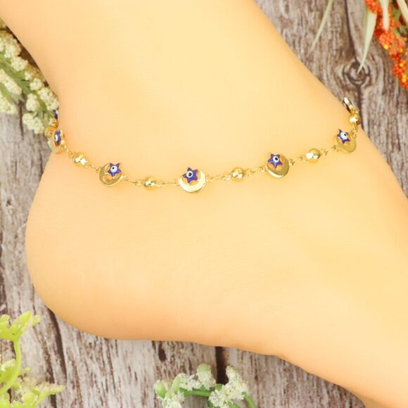 "Dainty Anklet for Women – Elegant Everyday Jewelry & Perfect Gift | MLCRC1226 - Picture 4 of 10